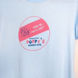 Bubble Gum Novelty T Shirt Light Blue 2XL Funny